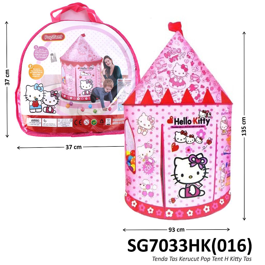 Tenda Tas Kerucut Pop Tent H Kitty Tas @24