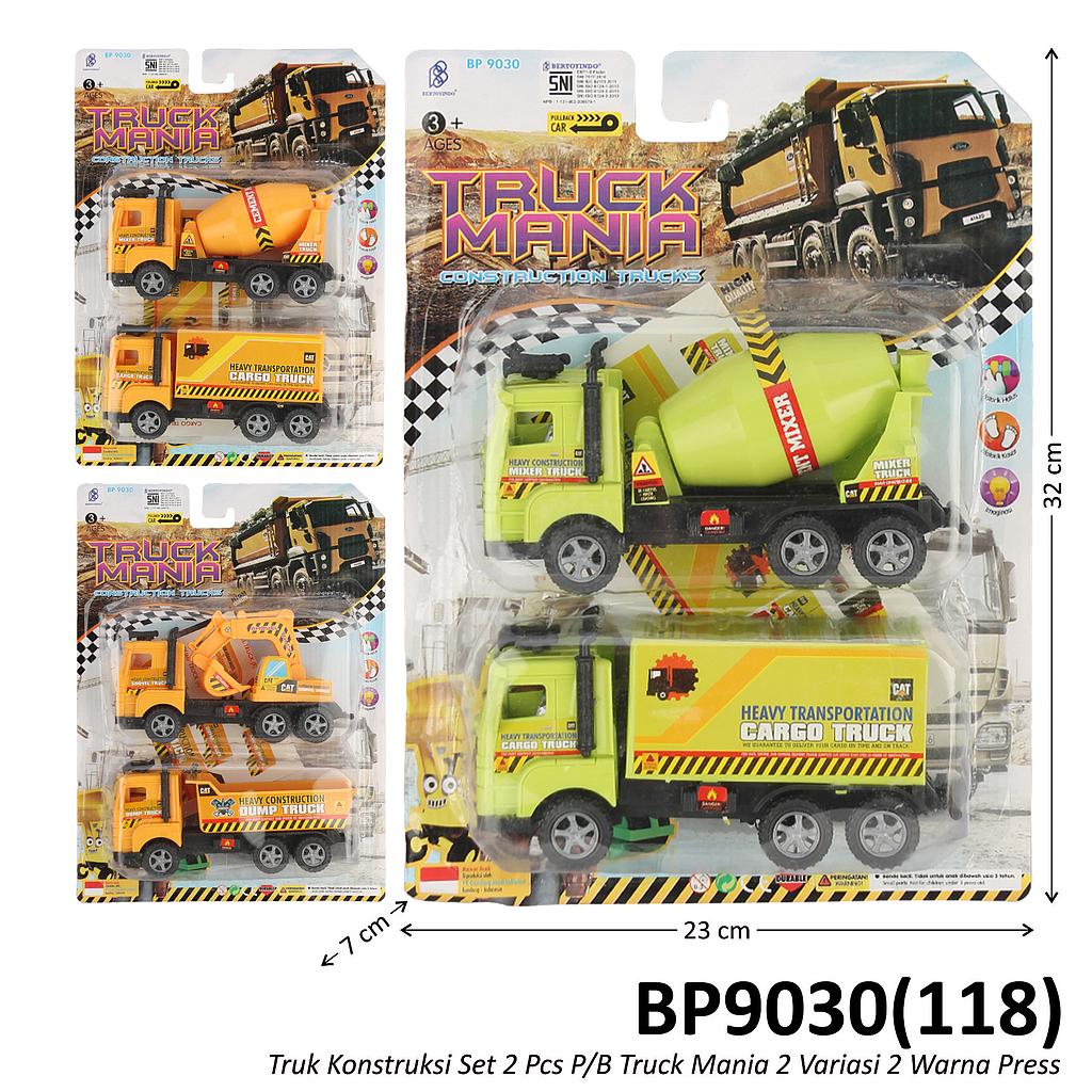 Truk Konstruksi 2 Pcs P/B Truck Mania Press @96