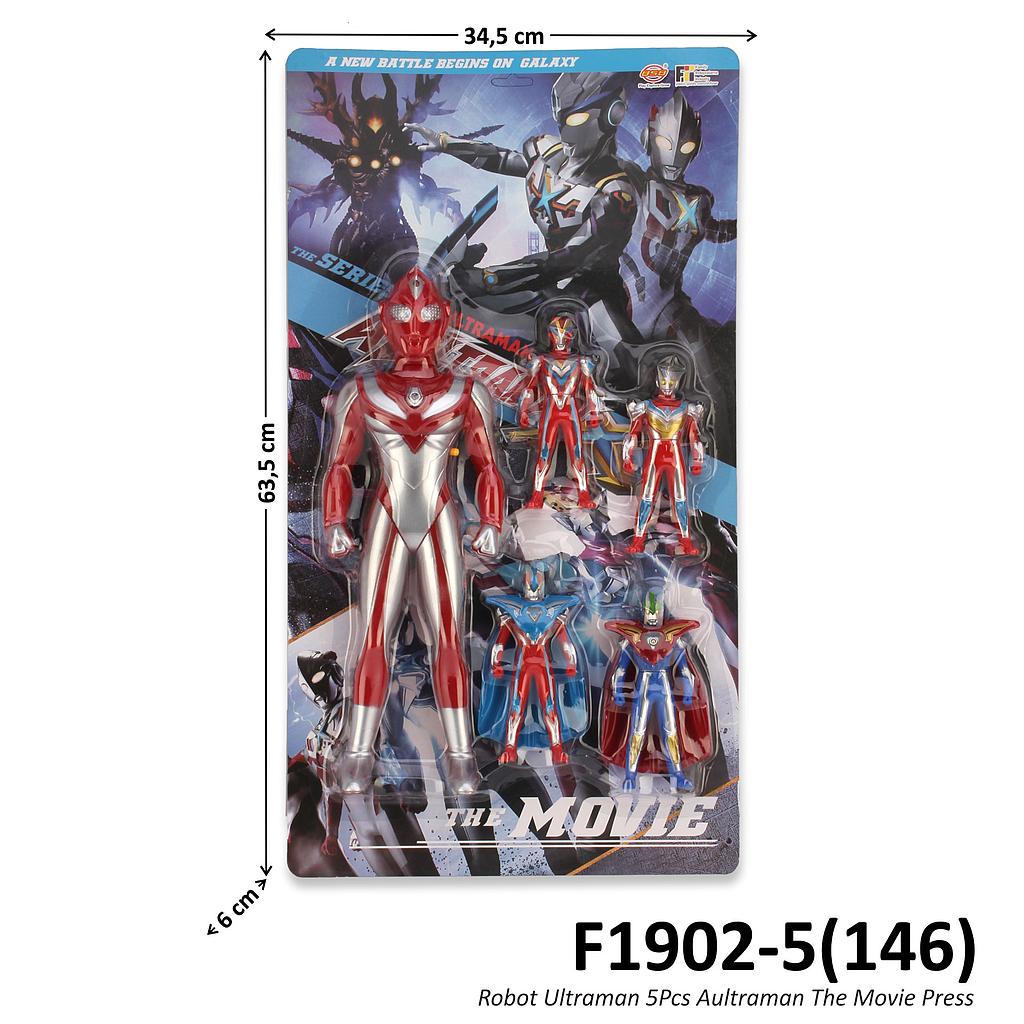 Figure Ultraman 5 Pcs Aultraman X The Movie Press @30