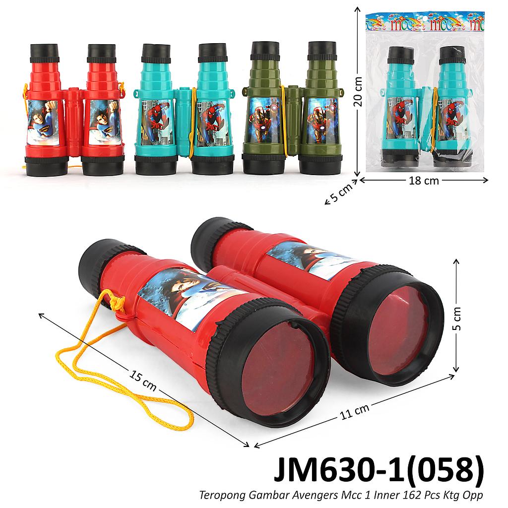 Teropong Gambar Avengers Mcc 1 Inner 162 Pcs Ktg Opp @324