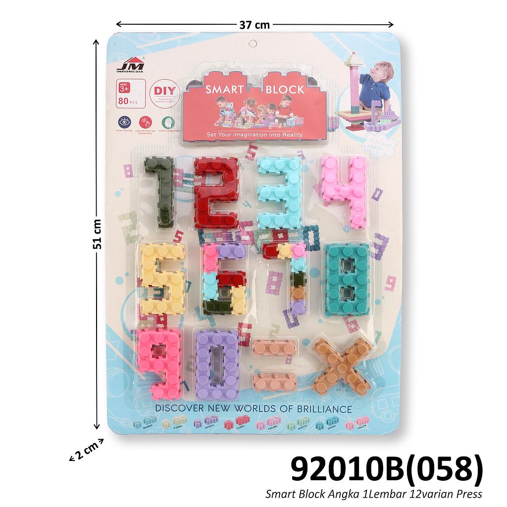 Block Angka (Sudah Dibentuk) Smart Block Press @48