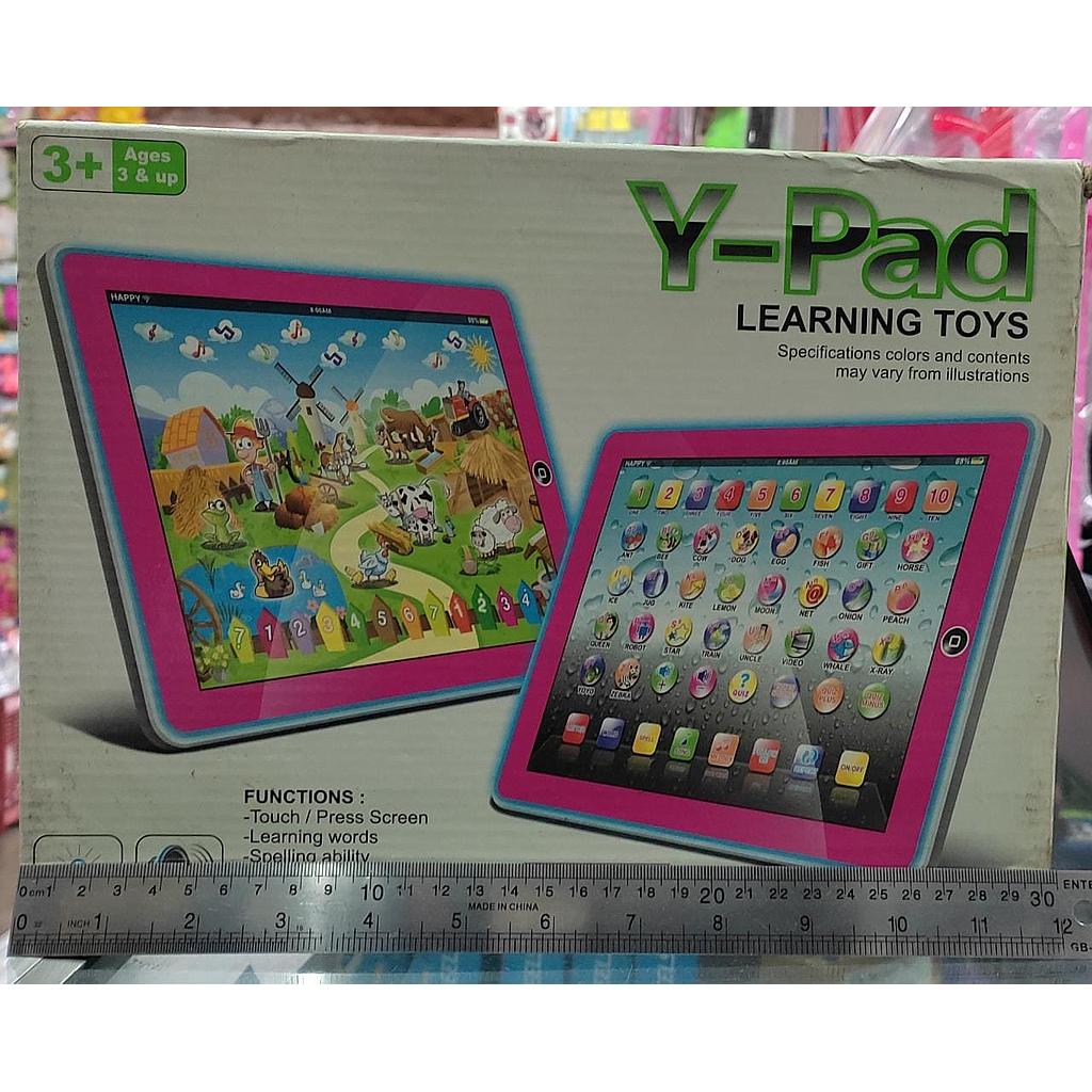 Mainan Edukasi Ipad Y-Pad Learning Toys Box