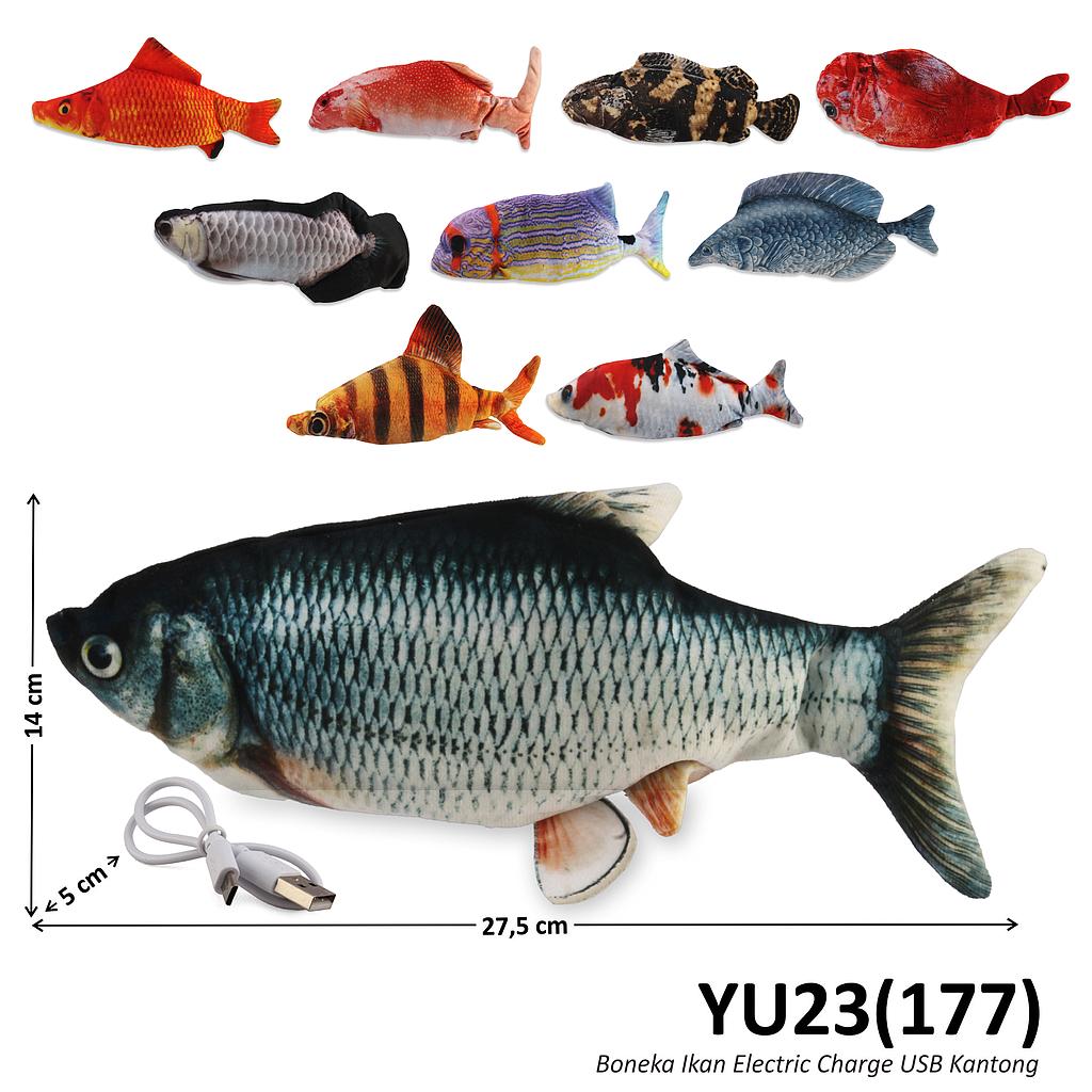 Hewan Ikan B/O Gerak Charge USB Ktg @200