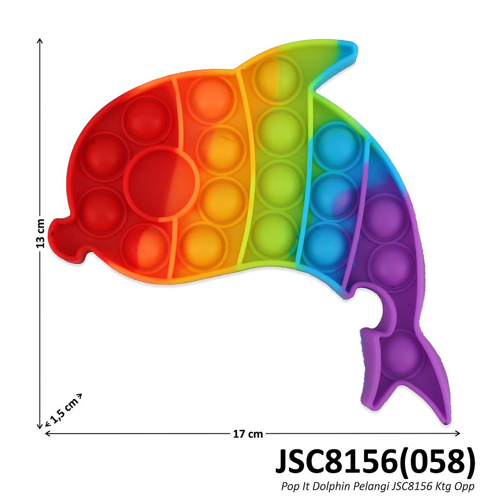 Pop It Dolphin Pelangi JSC8156 Ktg Opp @400