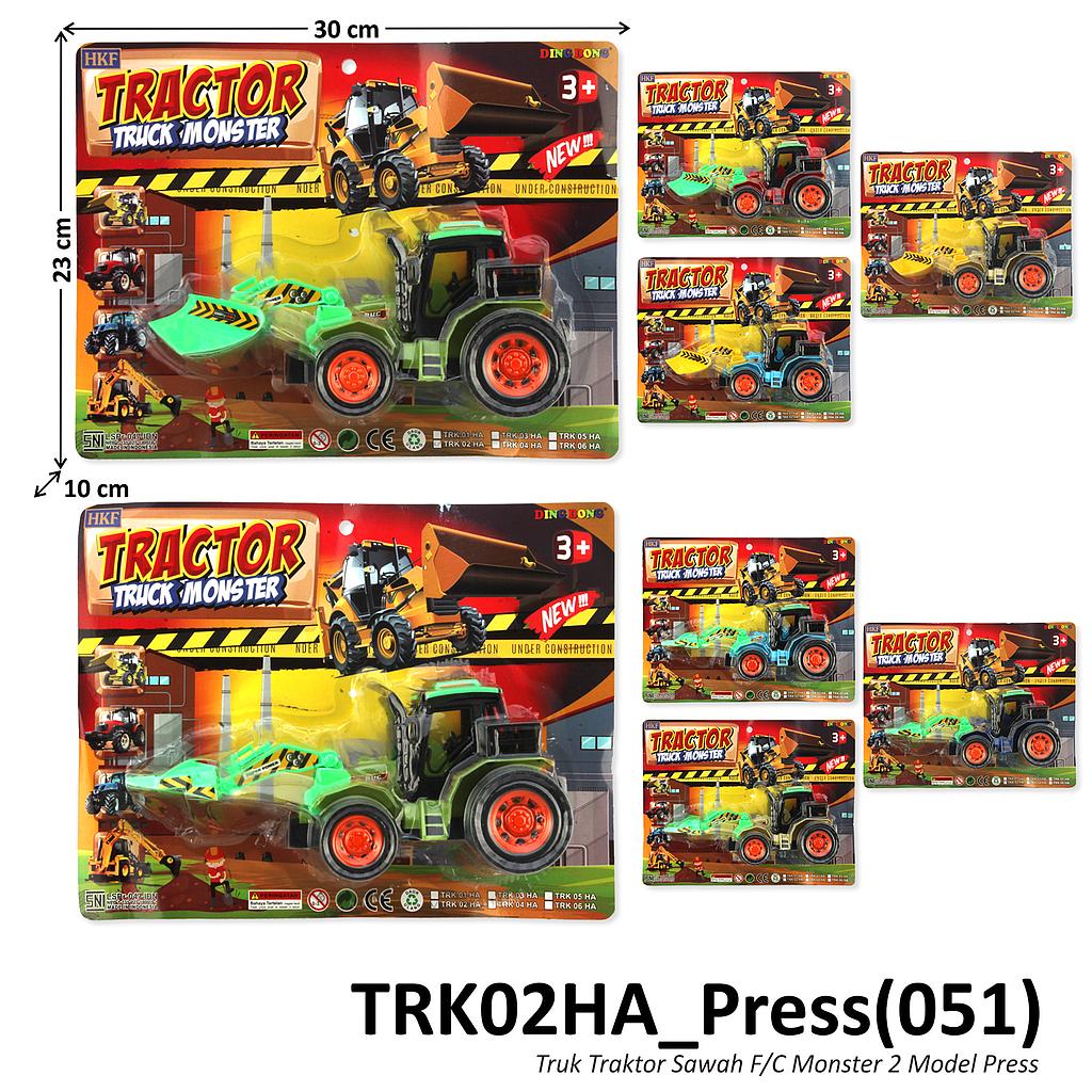 Truk Konstruksi Traktor F/C Tractor Truck Monster 2 Model Press @60