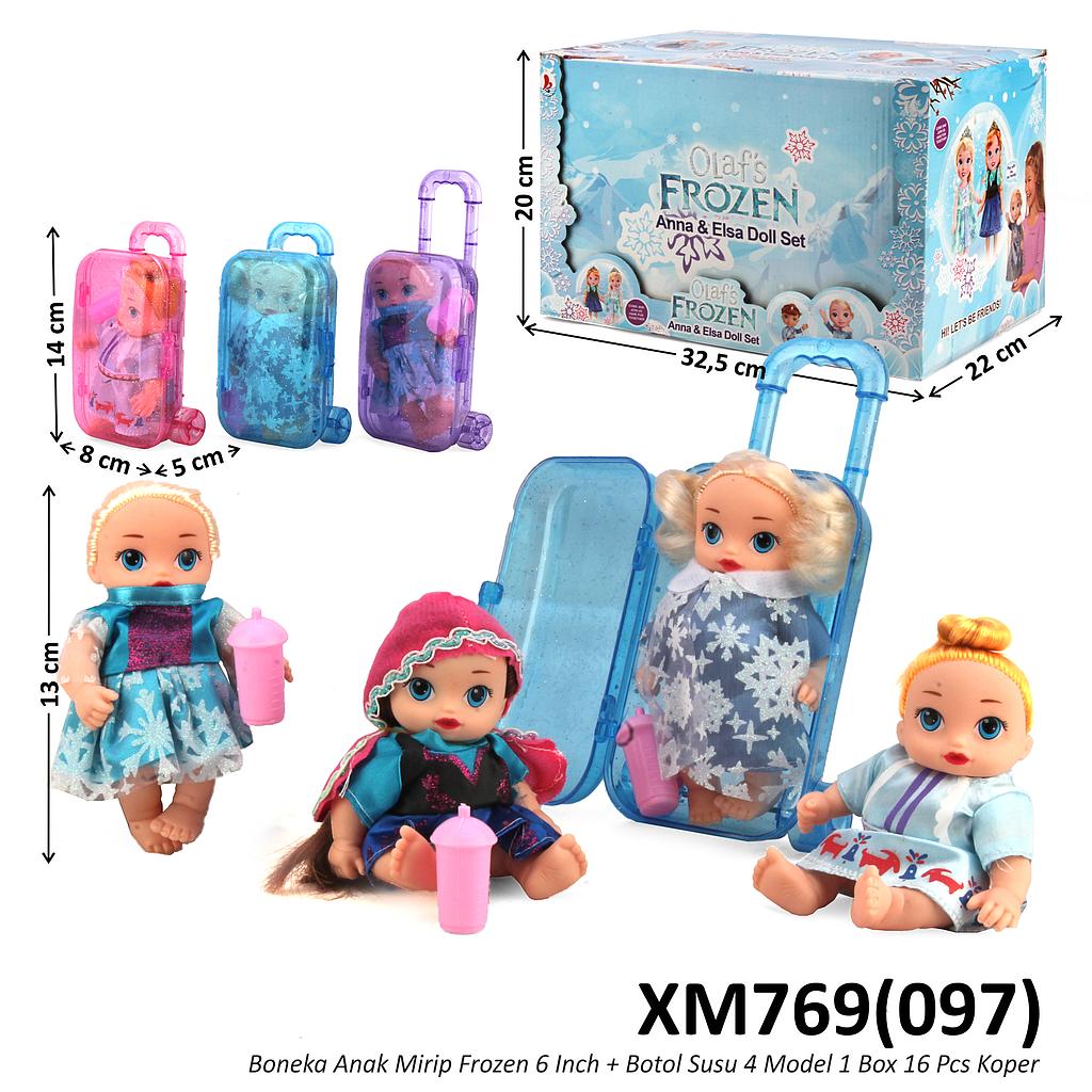 Boneka Anak Karakter Frozen 5 Inch + Acc Olaf's Frozen Adventure 1 Box 16 Pcs Box Window @96