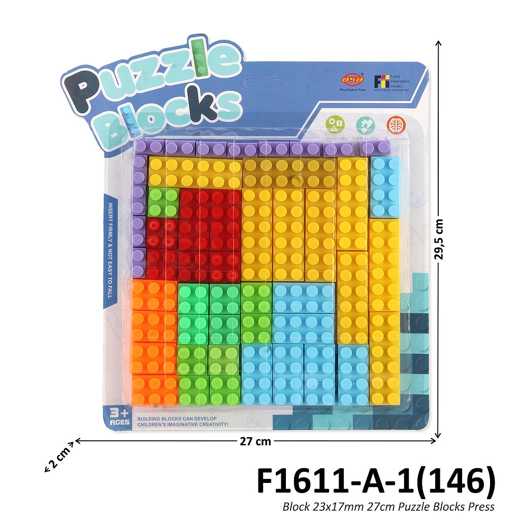 Block 23x17 mm Puzzle Blocks Press @168