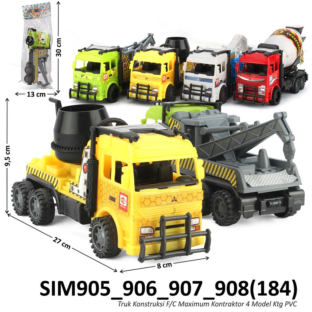 Truk Konstruksi 27 cm F/C Maximum Kontraktor 4 Model Ktg PVC @96
