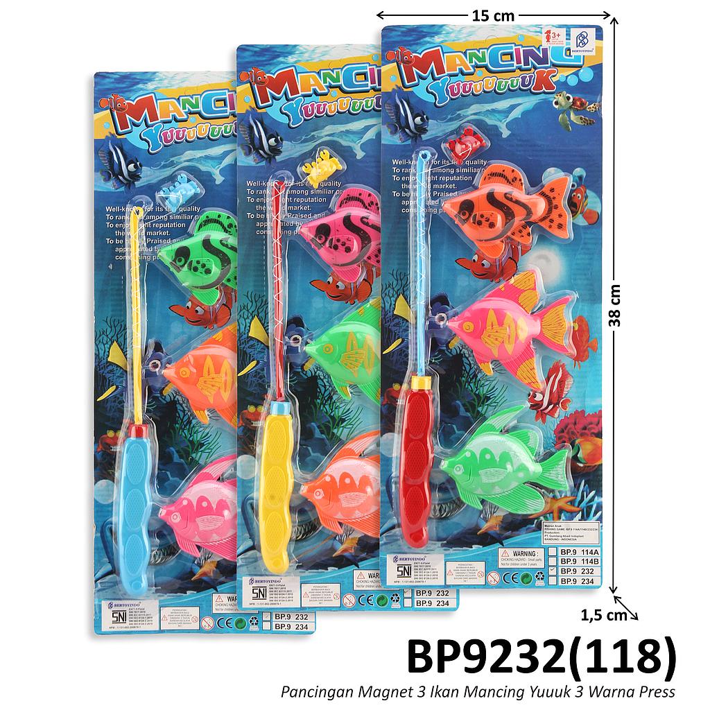 Pancingan Ikan 3 Pcs Mancing Yuuuk Press @300