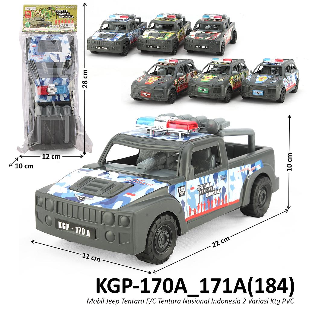 Mobil Tentara F/C 22 cm Tentara Nasional Indonesia 2 Model Ktg PVC @72