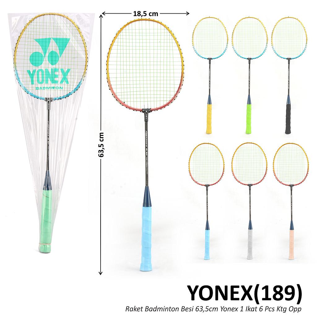 Raket Badminton Besi 64 cm Yonex / Morris RK-40 1 Ikat 6 Pcs Ktg Opp @300