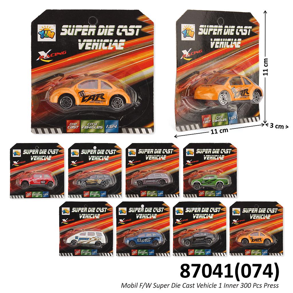 Mobil F/W Super Die Cast Vehicle 1 Inner 300 Pcs Press @600