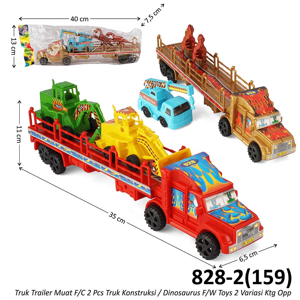 Truk Trailer Muat 35 cm F/C Toys 2 Variasi Muatan Ktg Opp @132