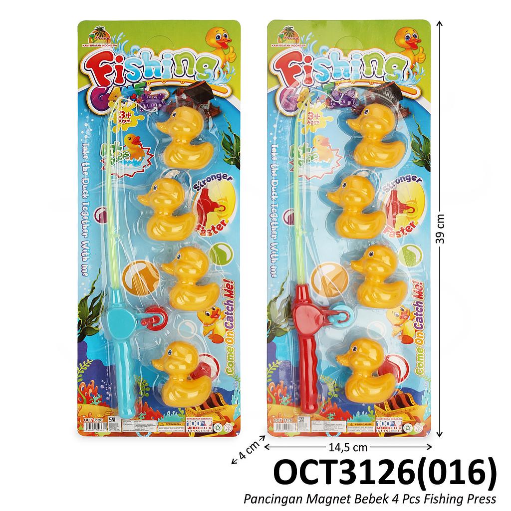 Pancingan Bebek Set 4 Pcs Fishing Press @192