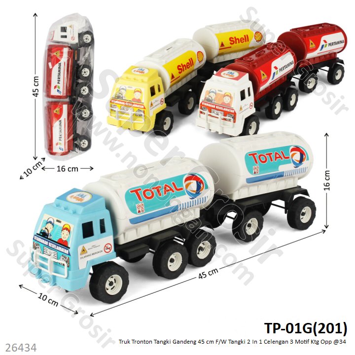 Truk Tangki Gandeng Tronton F/W 2 In 1 Celengan Ktg Opp @36
