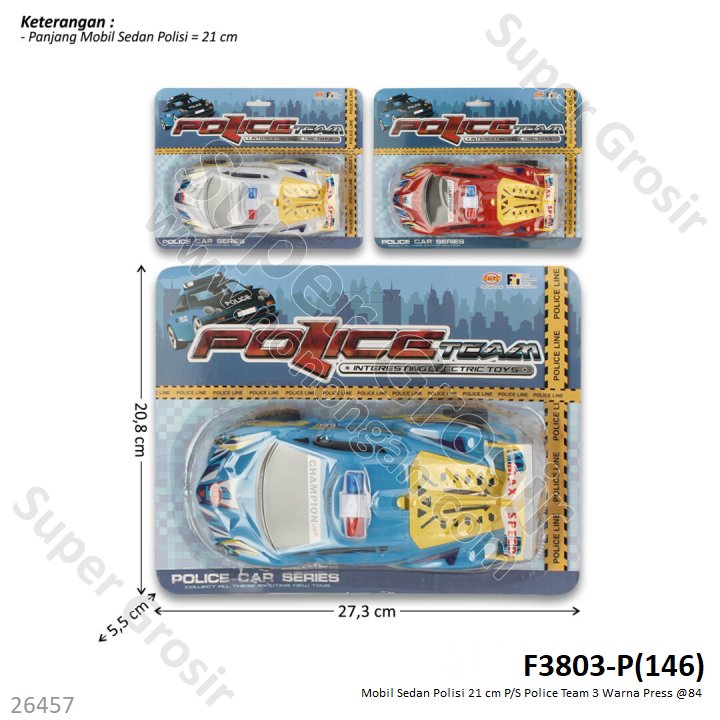 Mobil Polisi Tarik P/S Police Team Press @84