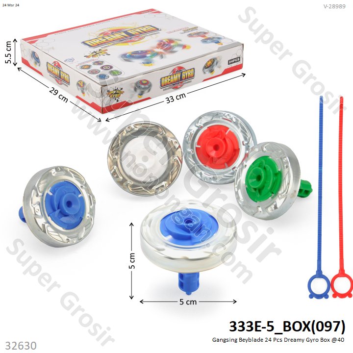 Gangsing Beyblade Dreamy Gyro 1 Box 24 Pcs Loose Pack @960