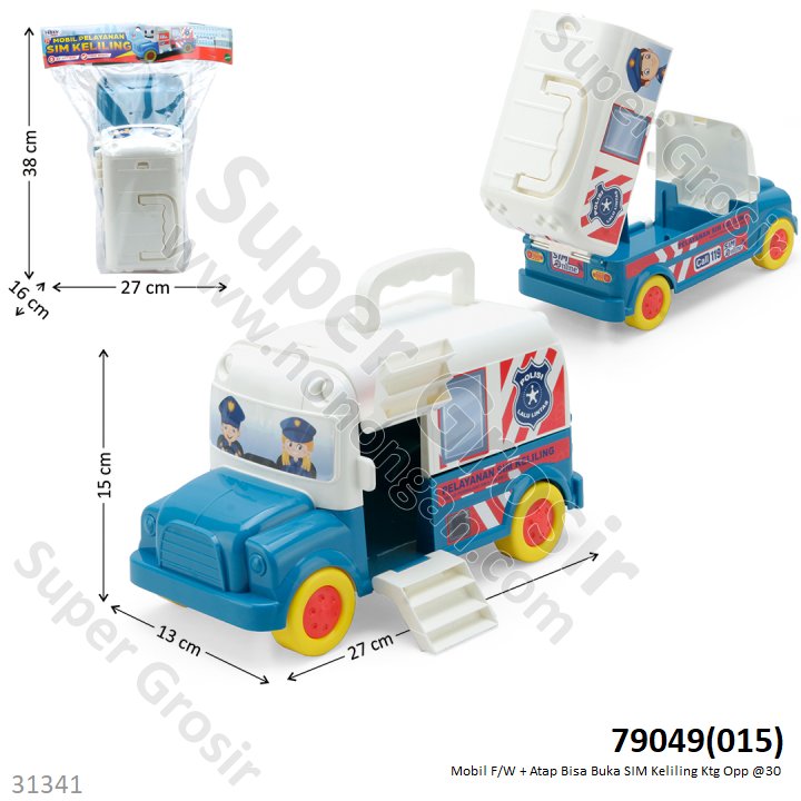 Mobil F/W + Atap Bisa Buka SIM Keliling Ktg Opp @30