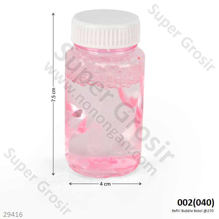 Refill Bubble Botol @270