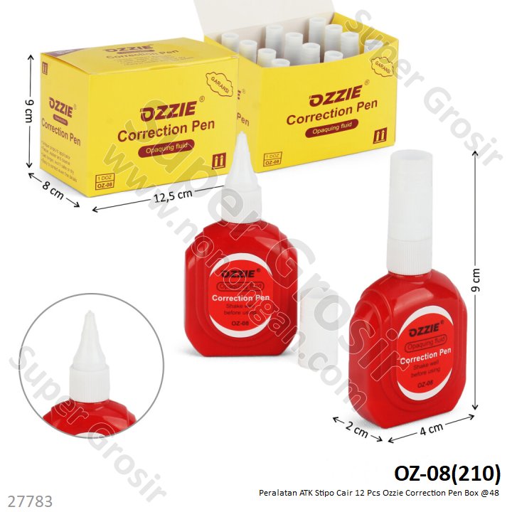 Stipo Cair 12 Pcs Ozzie Correction Pen Box @48