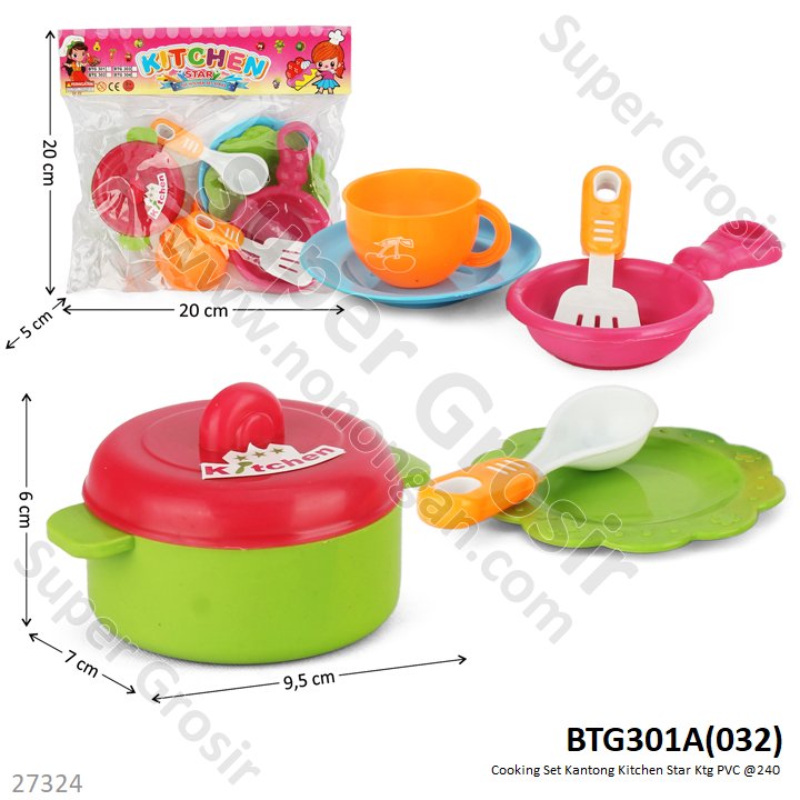 Cooking Set Panci Kitchen Star Ktg PVC @240
