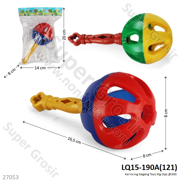 Kerincing Gagang Toys Ktg Opp @300