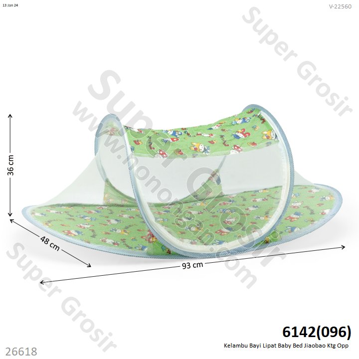 Kelambu Bayi Lipat Baby Bed Jiaobao Ktg Opp