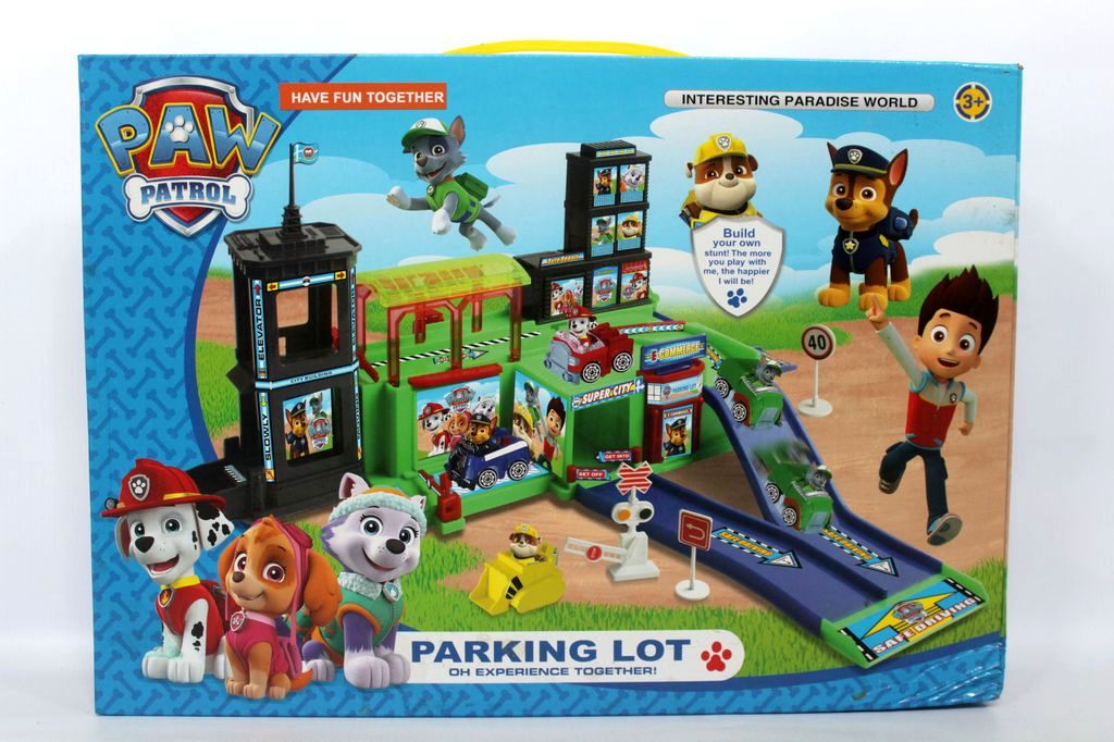 Parking Lot Track Paw Patrol Box @36