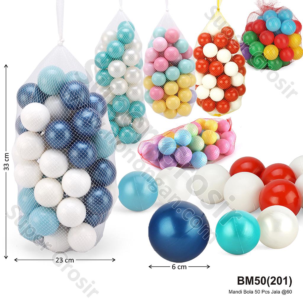 Mandi Bola 50 Pcs Jala @60