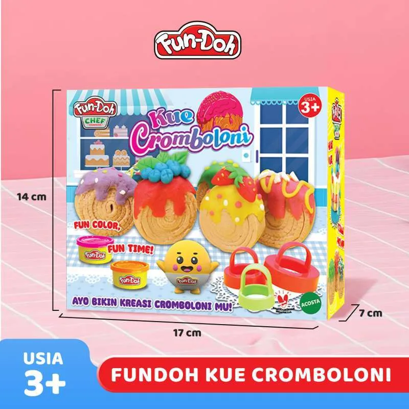 Fun-Doh Kue Cromboloni Box @85