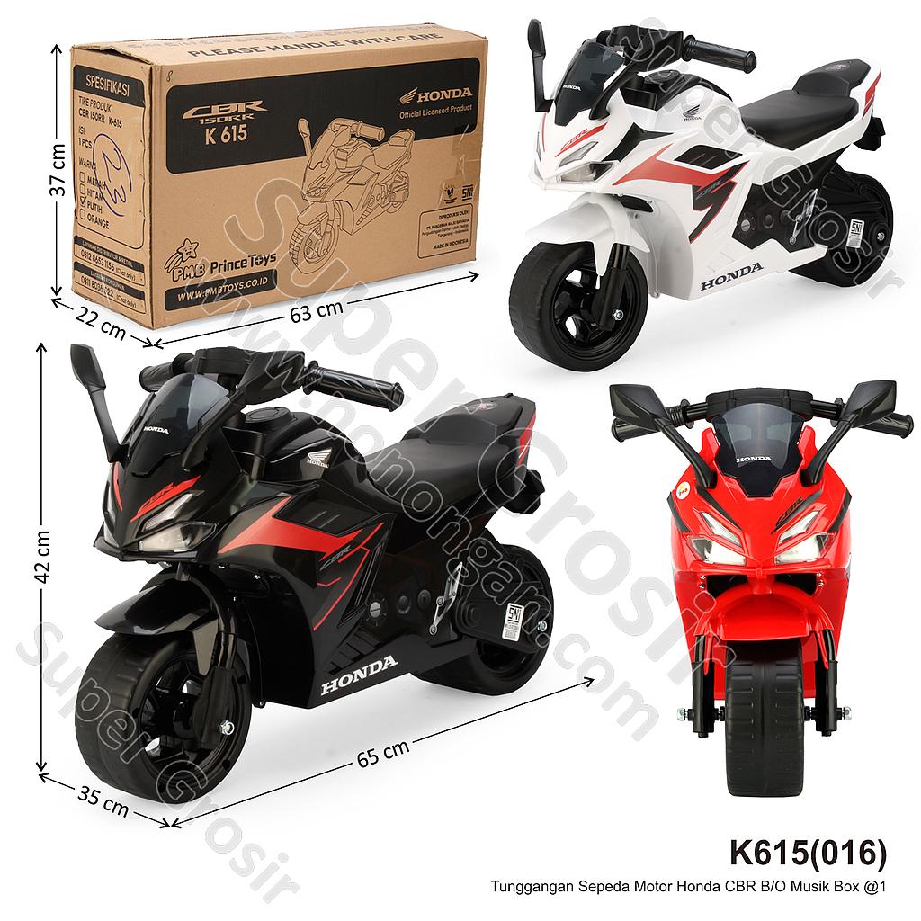 Tunggangan Sepeda Motor Honda CBR B/O Musik Box @1