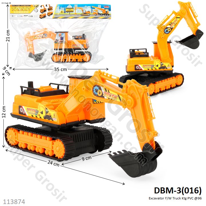 Excavator F/W Truck Ktg PVC @96