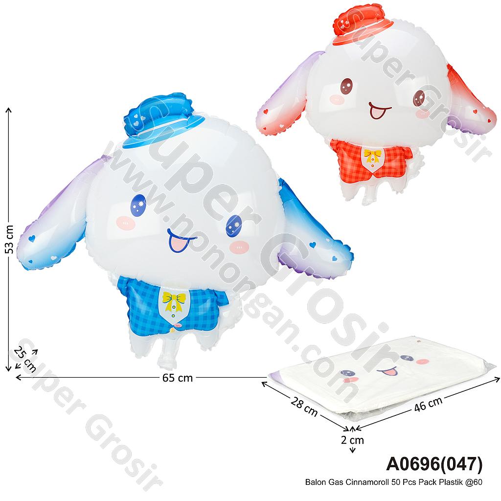 (Obral) Balon Gas Cinnamoroll 50 Pcs Pack Plastik @60