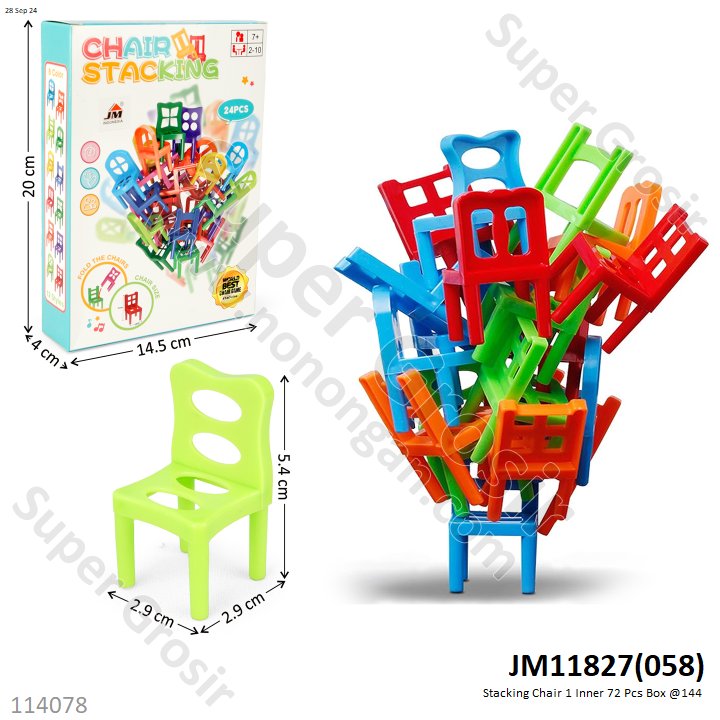 Stacking Chair 1 Inner 72 Pcs Box @144