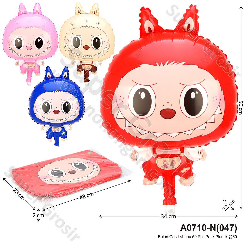 Balon Gas Labubu 50 Pcs Pack Plastik @60 
