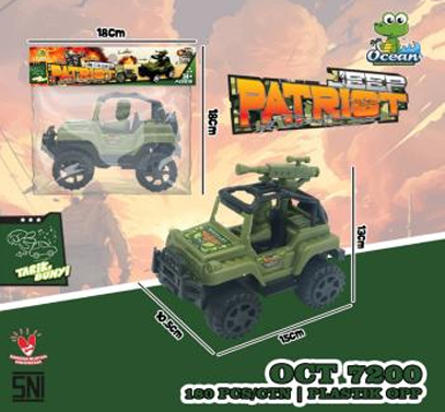 Mobil Jeep P/S Patriot / Military 1 Inner 90 Pcs Ktg Opp @180