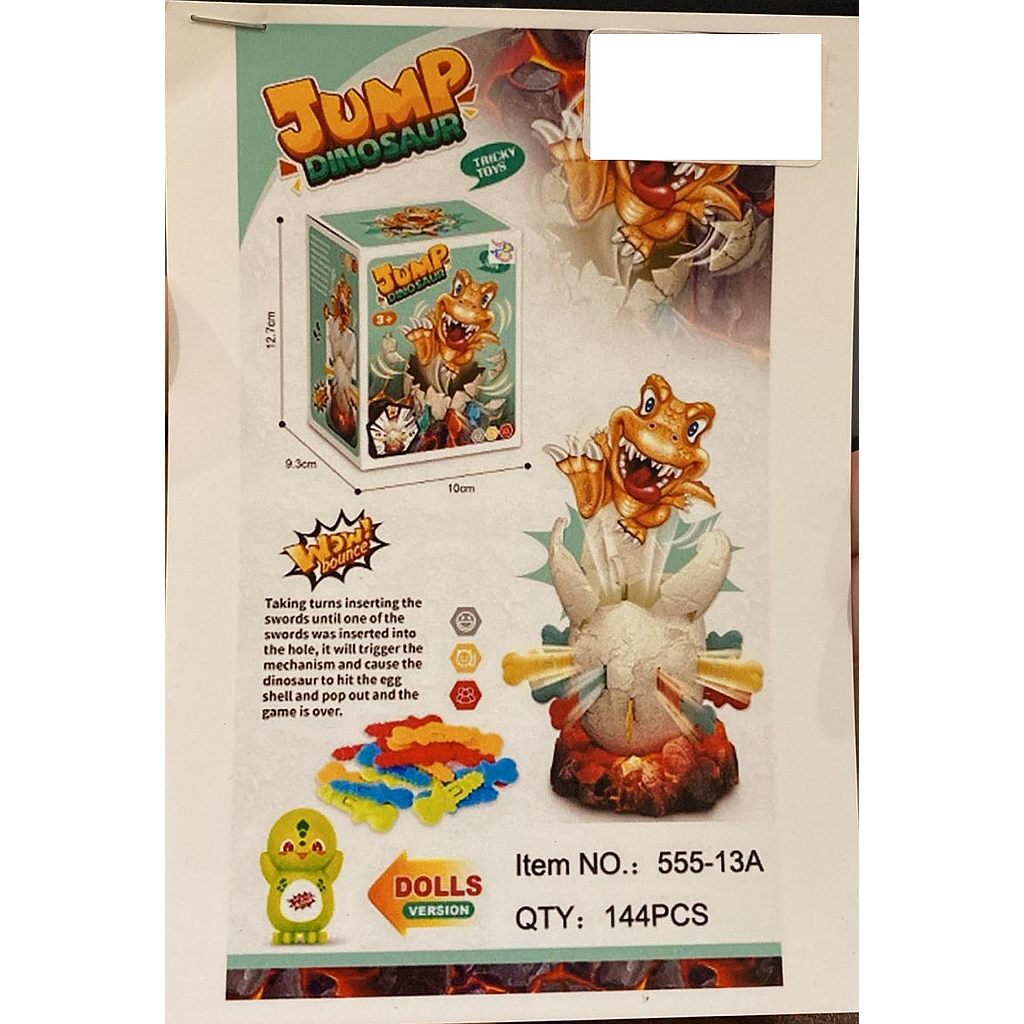 Jumping Pirates Model Telur Hewan Jump 1 Ikat 4 Pcs 1 Inner 72 Pcs Box @144