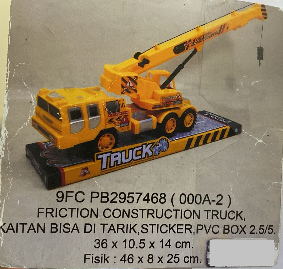 Truk Crane F/C Truck 1 Inner 30 Pcs Box Mika @60