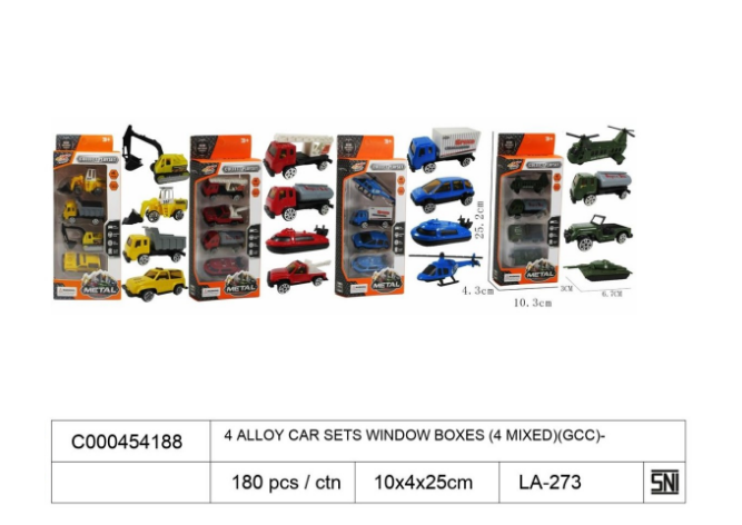 Diecast Mobil Skala Hot Wheels 1:64 Kendaraan Set 4 Pcs Collect Playset 1 Inner 90 Pcs 1 Ikat 4 Pcs Box Window @180