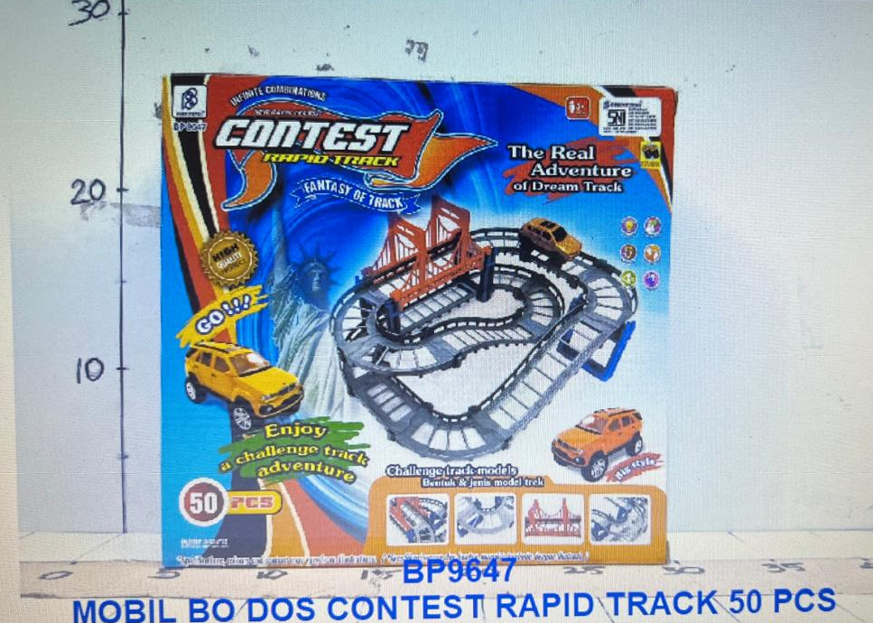 Track Mobil B/O Contest Rapid Track Box @78