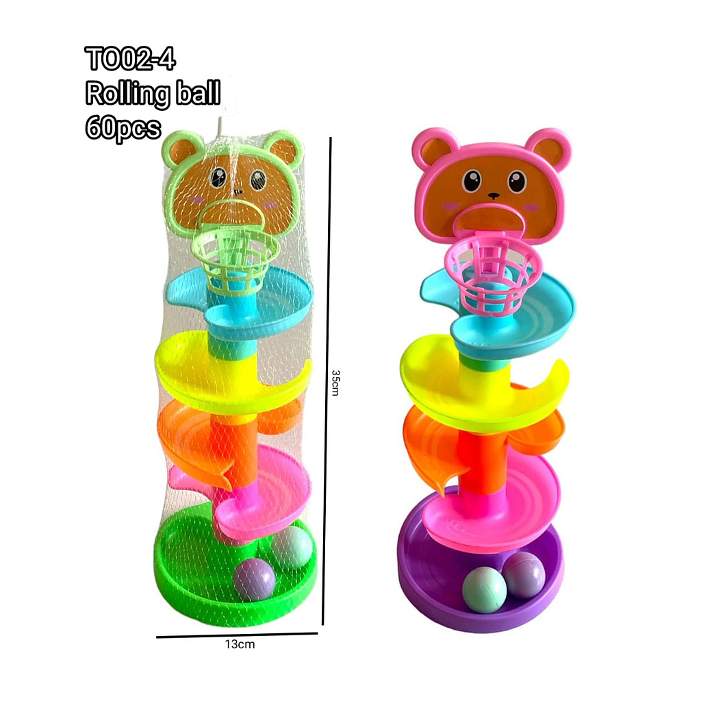 Rolling Ball 5 Susun + Bola Jala @60