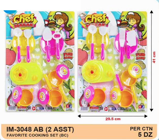 Cooking Set Kompor Dapur 1 Inner 30 Pcs Press @60