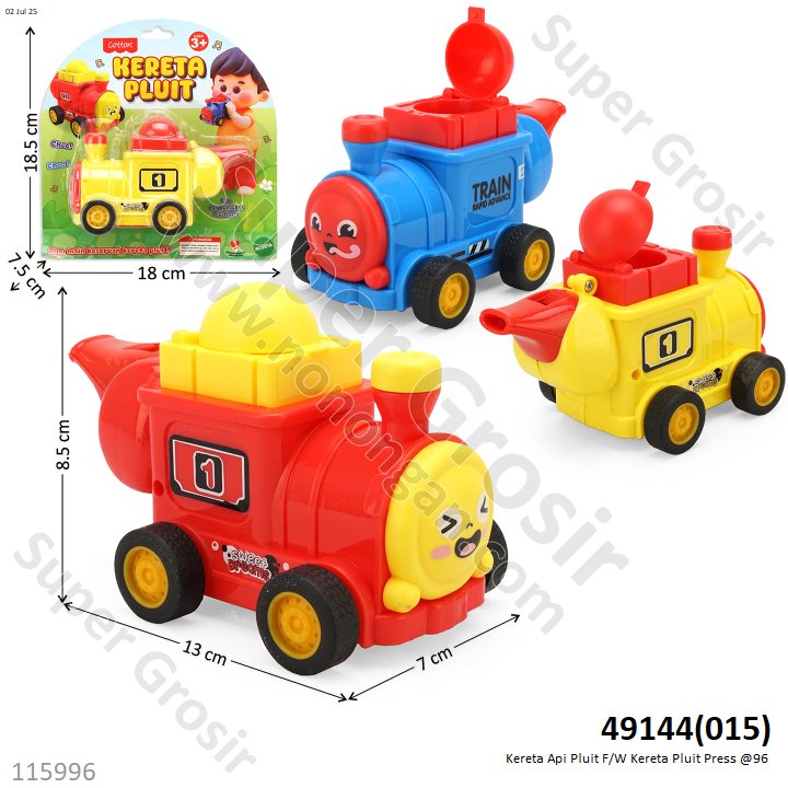 Kereta Api Pluit F/W Kereta Pluit Press @96