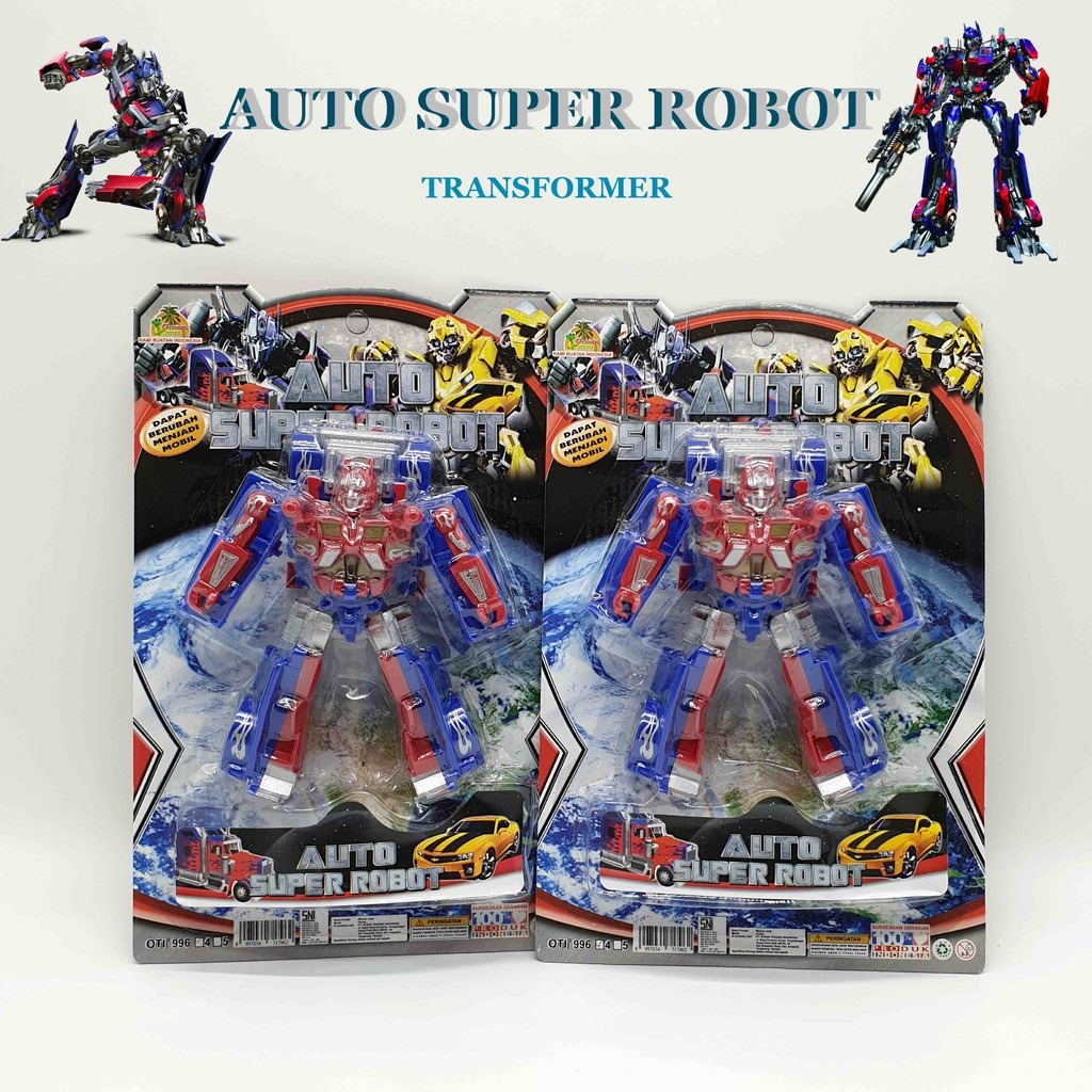 Transformers Deform Optimus Prime Auto Super Robot 1 Inner 54 Pcs Press @108