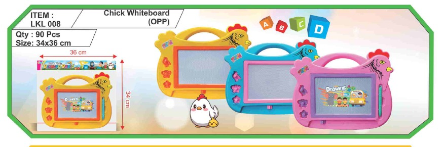 Papan Tulis Magnet Model Ayam Magic Drawing Board Ktg Opp @90