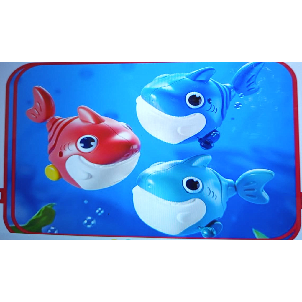 Mainan Putar Hiu W/U Toys 1 Pack 12 Pcs Ktg Opp @360