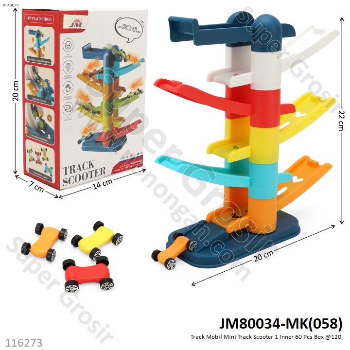 Track Mobil Mini Track Scooter 1 Inner 60 Pcs Box @120
