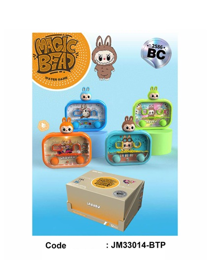 Game Air Karakter Labubu Lampu Magic Bead 2586BC 1 Box 12 Pcs Loose Pack @108