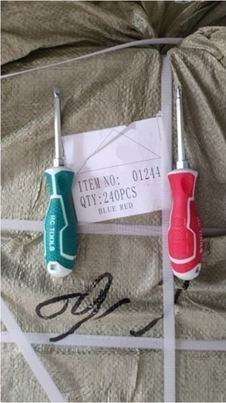 Obeng Bolak Balik 4 Inch Screwdriver 1 Box 12 Pcs Loose Pack @240