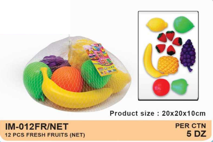 Food Set Buah 12 Pcs Toys 1 Inner 30 Pcs Jala @60